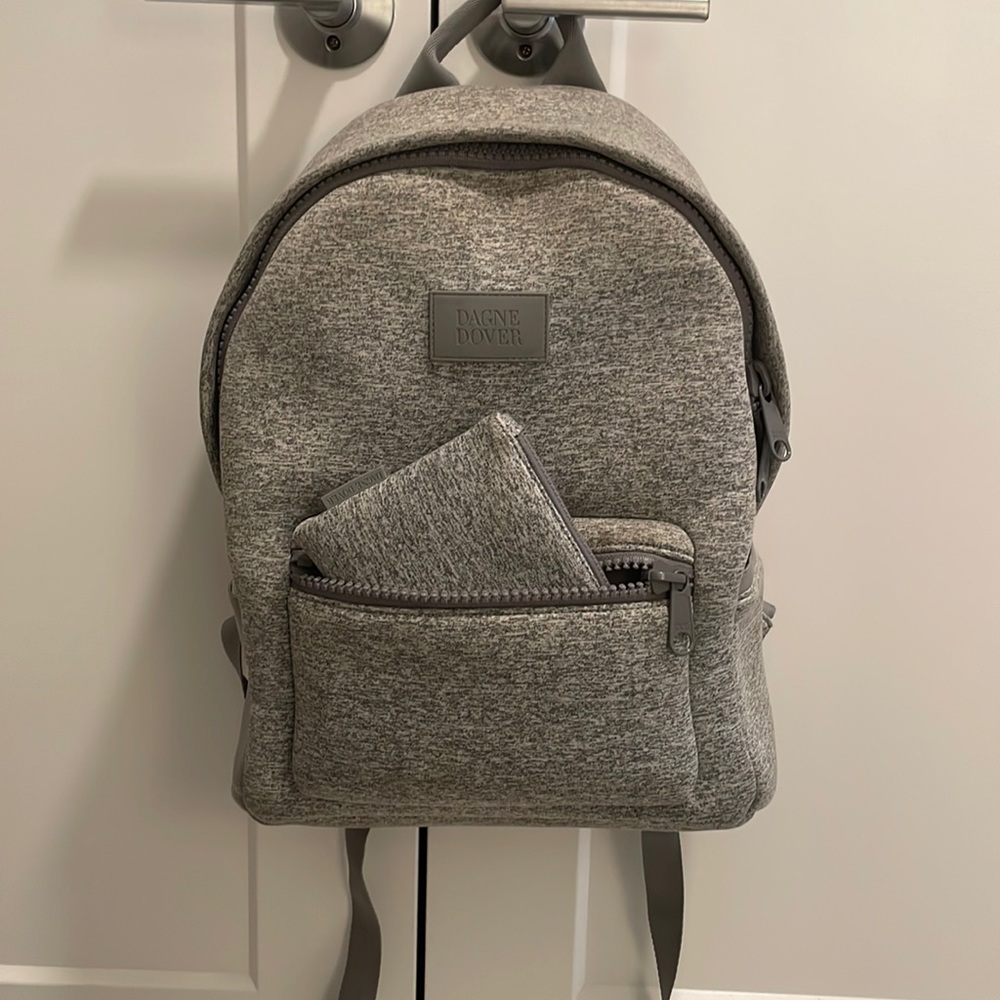 Grey dagne Dover backpack medium size